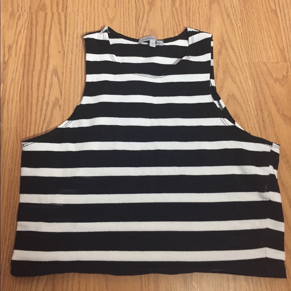 Striped Crop Top