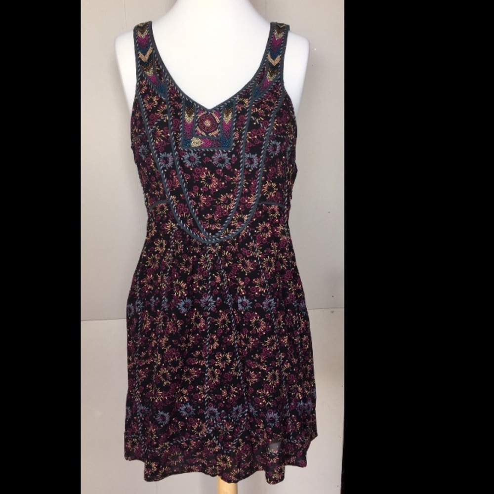 Festival Fave Beaded Silk Free People Tank Dress!