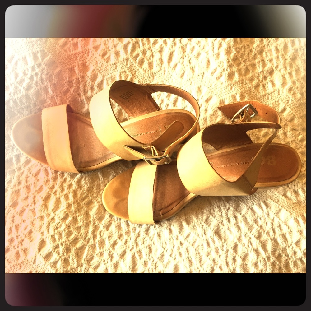 Summer sandals, wedge style, BC Footwear