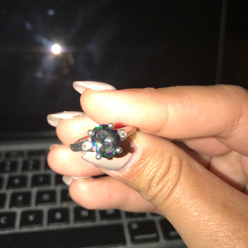Mystic Topaz ring - Picture 3 of 3