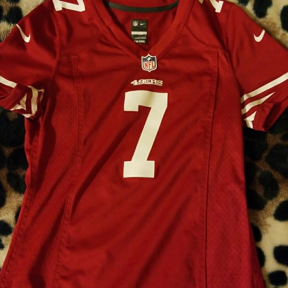 Kaepernick 49ers Womans Jersey.