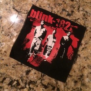 Vintage Blink-182 distressed patch