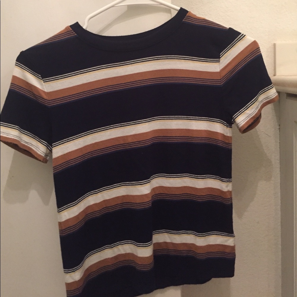 "Cape and Juby" striped shirt.