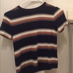 "Cape and Juby" striped shirt.