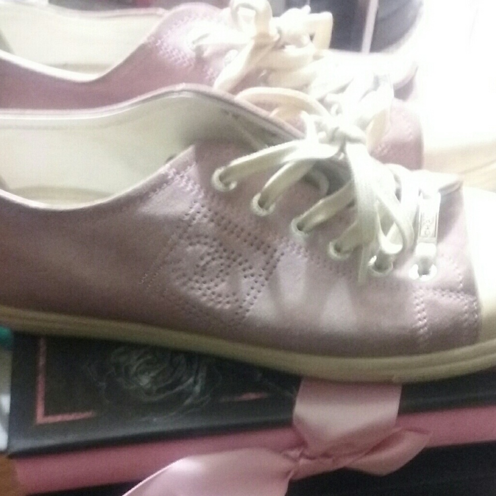 Chanel sneakers Pink suede