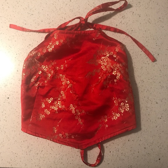 Brandy Melville Tops - Brandy Cherry Blossom Halter