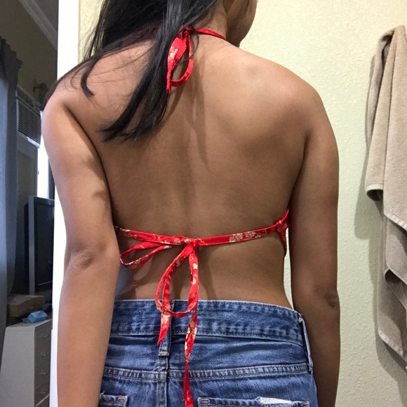 Brandy Cherry Blossom Halter - Picture 6 of 6