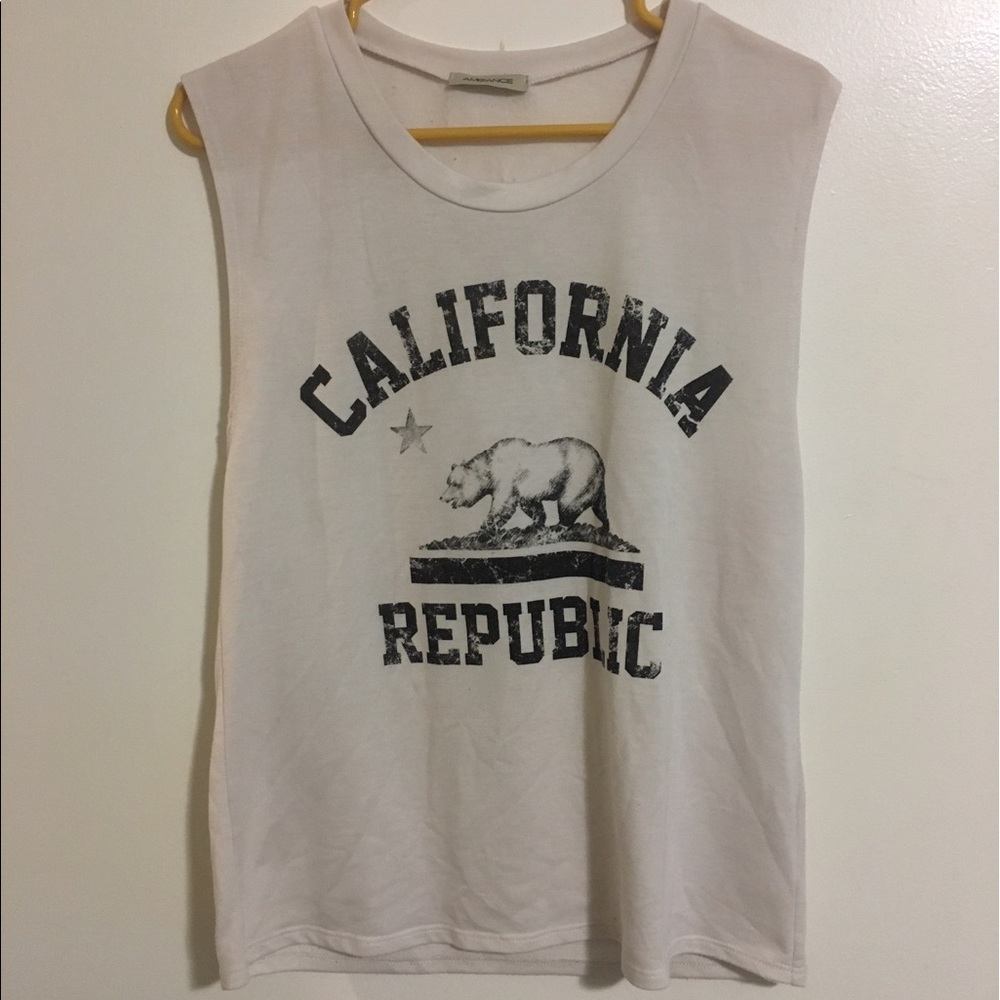 urban outfitters california republic muscle tee