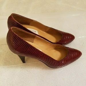 Nordstrom made in Italy lizard leather shoes 6.5M