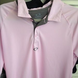 Oakley Mens Size L Golf Polo