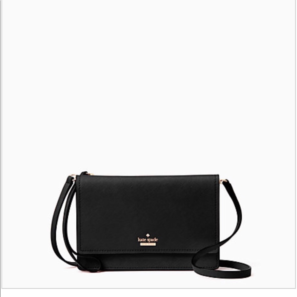 Kate Spade classic black crossbody
