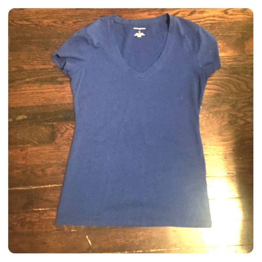 Banana Republic blue tee.XS