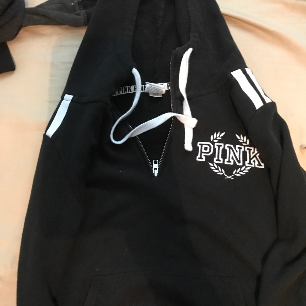 2 pink sweatshirts