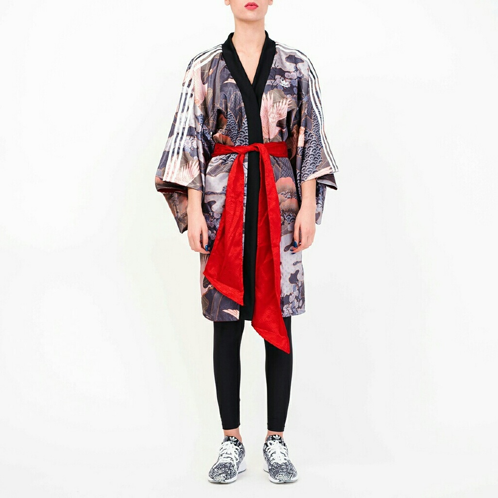 ISO Adidas Rita Ora Kimono Geisha Style Robe