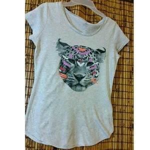 Girls Leopard t-shirt