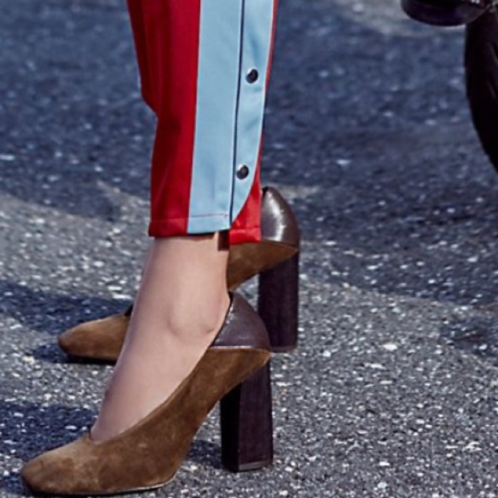 Free People Take Heart Block Heel New In Box