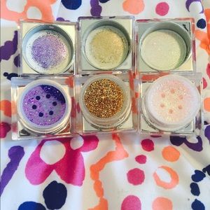 LIT cosmetics glitters (3 pack)