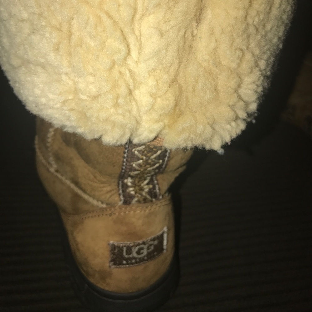 Tan Long ugg boots
