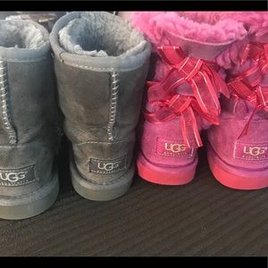 2 pair of Toddler UGG  boots