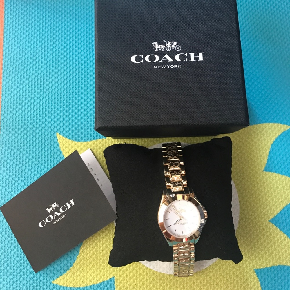 Coach Classic Signature Stainless Steel Watch