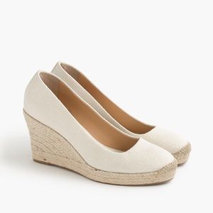 J. Crew Seville Espadrille Wedges