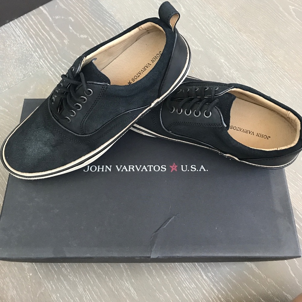 NEW John varvatos Redding oxford in black