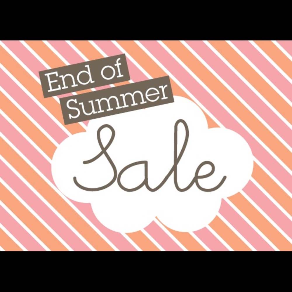 End of summer sale! Everything needs to go!!!