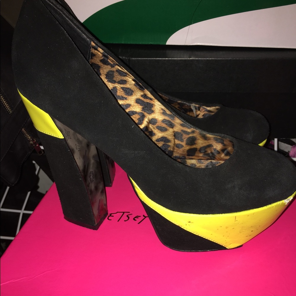 Betsey Johnson platform heels
