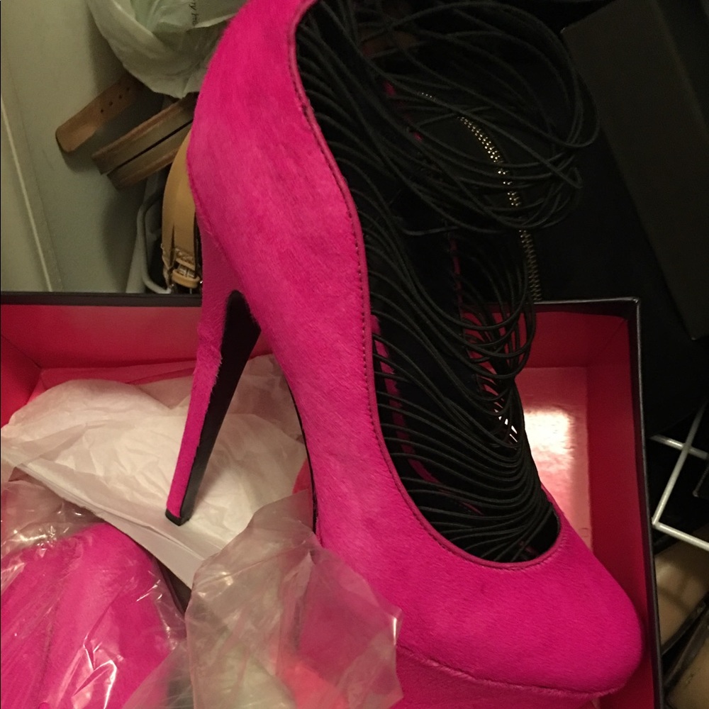 London Trash platform heels