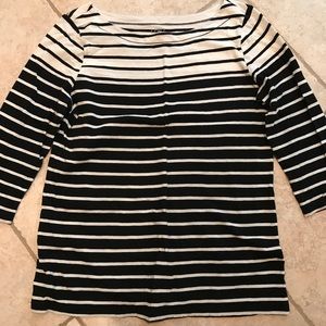 Ann Taylor Loft 3/4 Sleeve Top