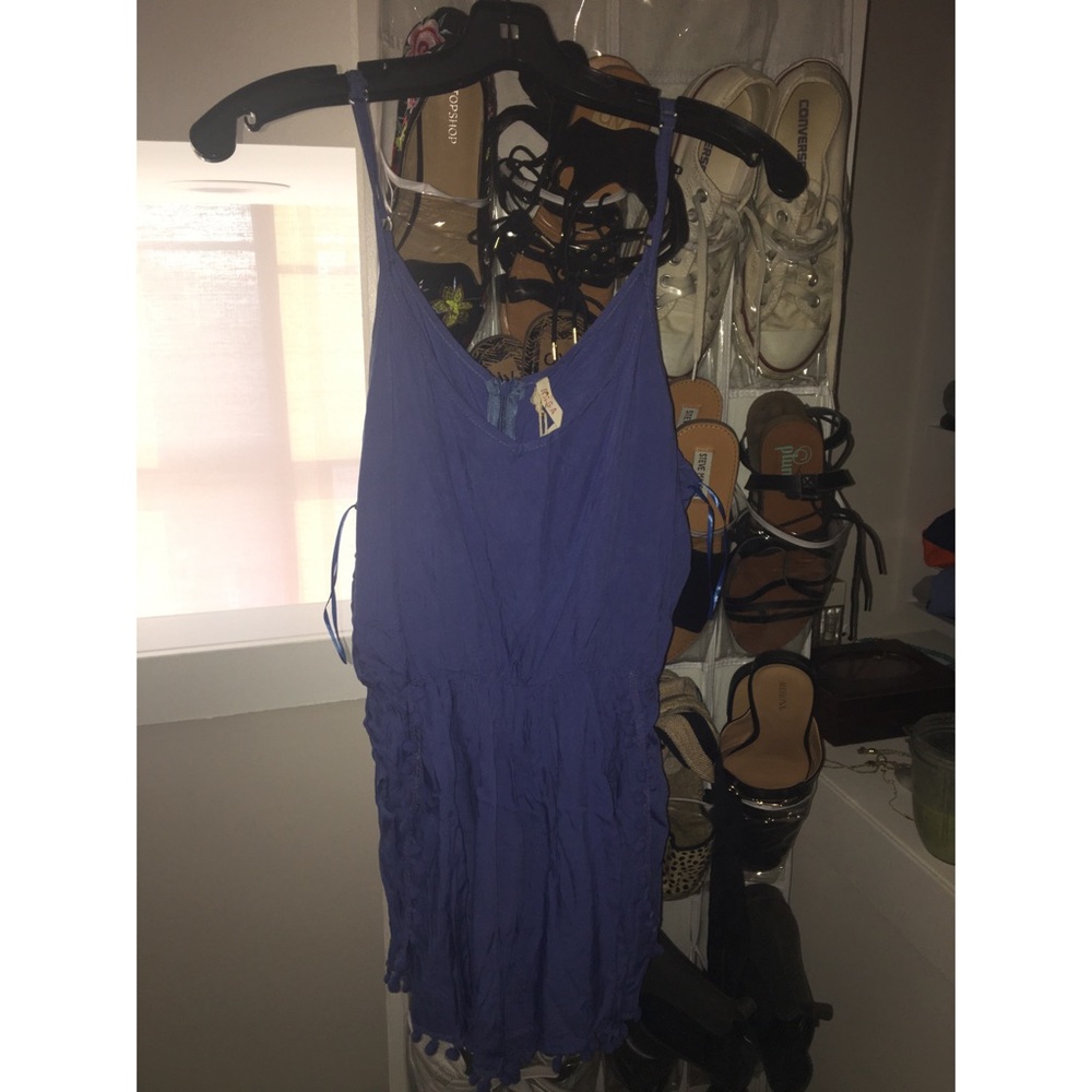 RAGA Pom Pom Romper- size small