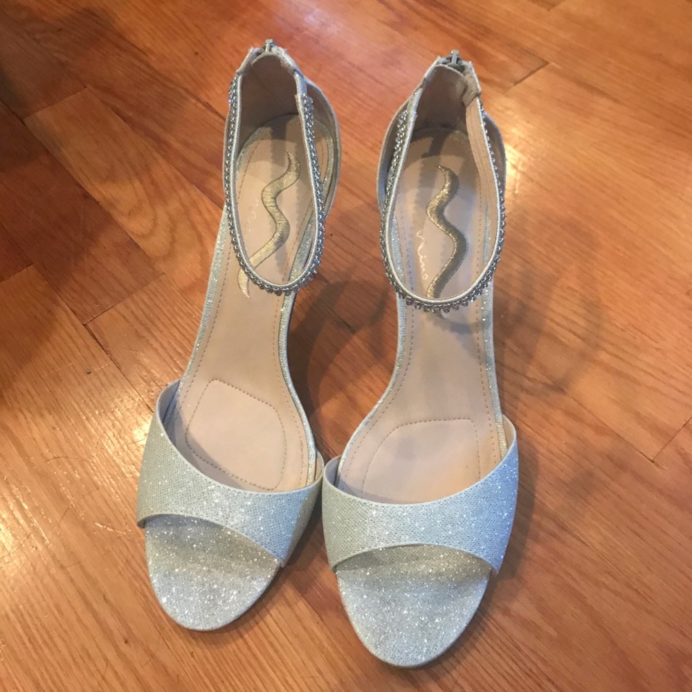 Nina Silver Heels