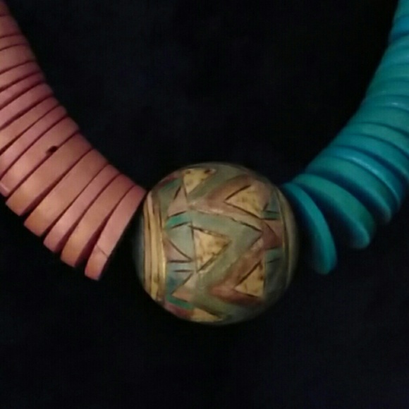 Boho Beaded Necklace - Picture 4 of 4