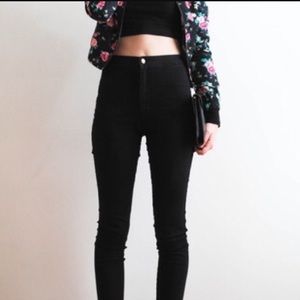 American Apparel Black Easy Jeans Sexy & Stretch