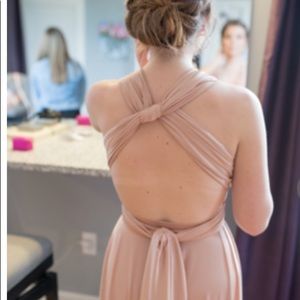 Twobirds Bridesmaid Dress- One Size Fits All