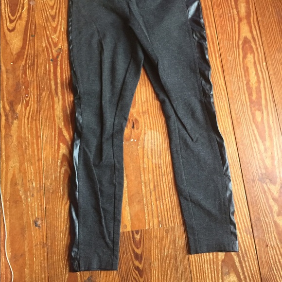 J. Crew equestrian pants with faux leather panels - Picture 2 of 3