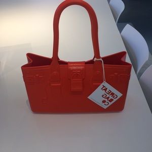 Great Bag Co. Model M Topaz (orange) bag.