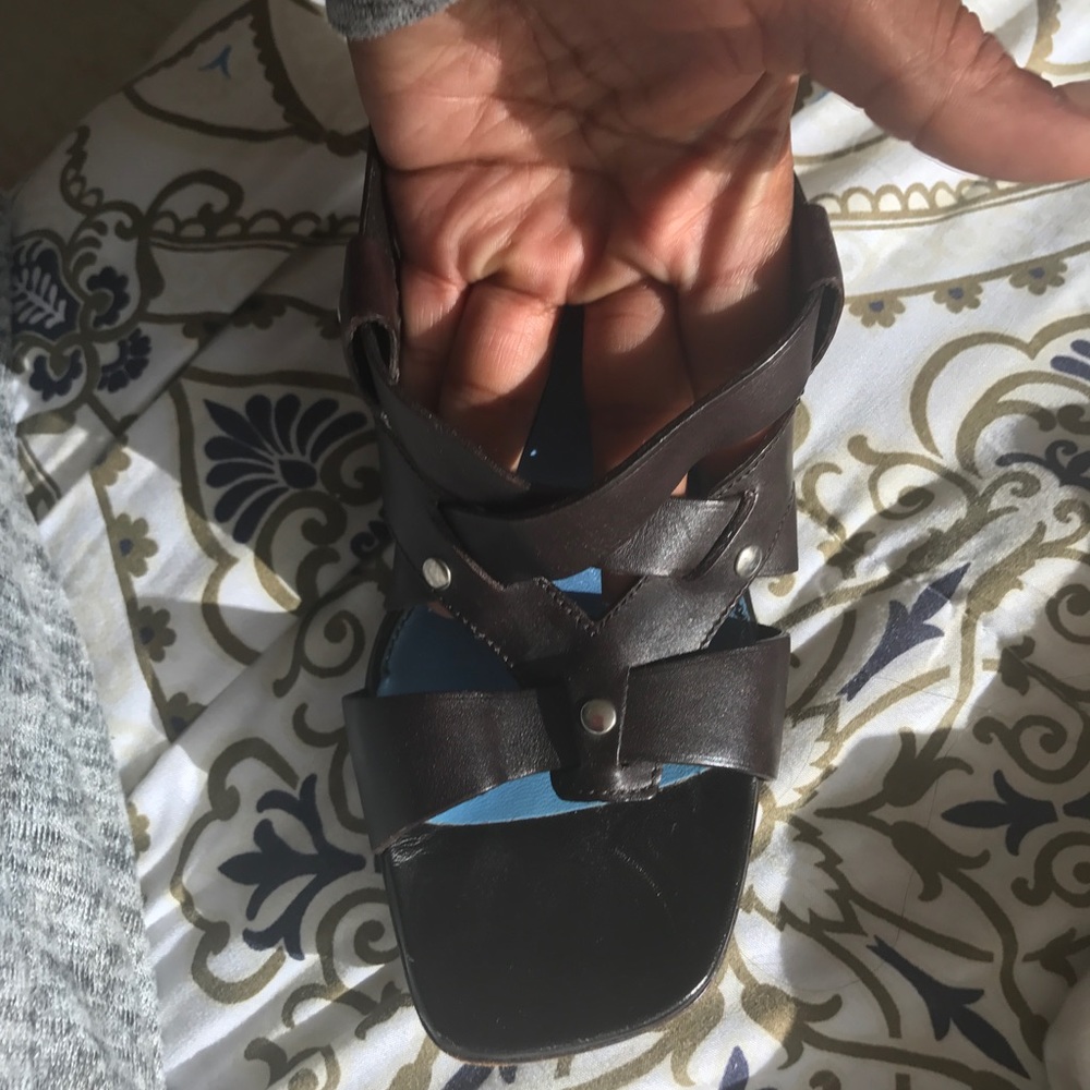 Authentic pre-owned, Prada open toe mules