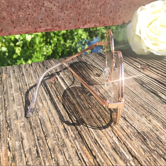 "Posh Boss" Oversized Round Flat Lens Aviators - Picture 3 of 4