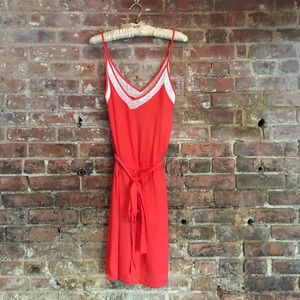 Townsen Orange silk dress