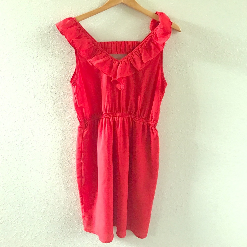 Anthropology-Alithea little red dress ❤️Gorgeous