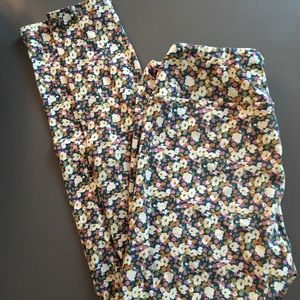 Floral LULAROE OS Leggings