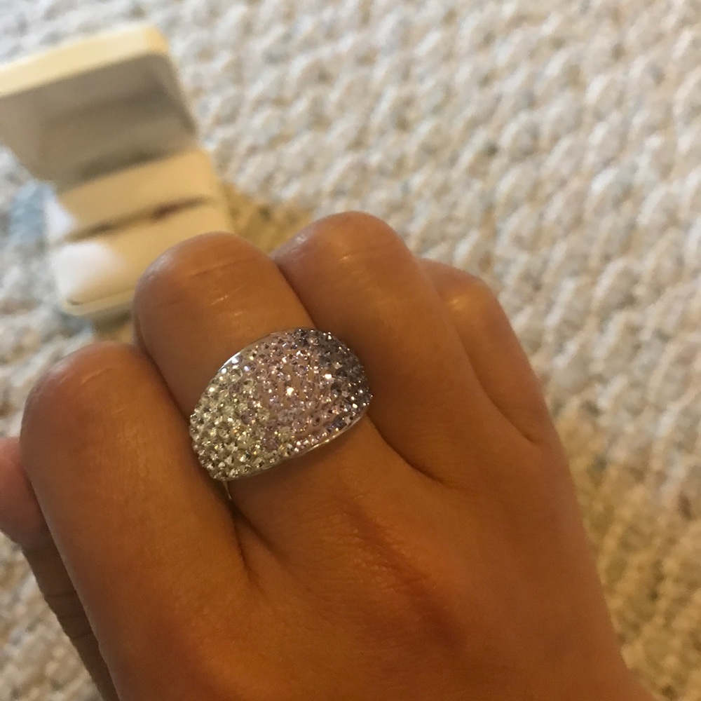 Lauren Taylor Swarovski Purple Ring - Picture 3 of 4