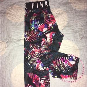 VS Pink Ultimate Capris!