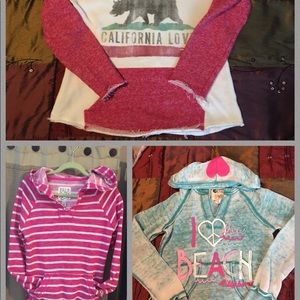 3 Billabong hoodies from the Buckle!!