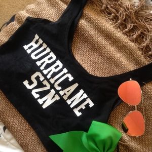 University of Miami Hurricane Szn game day crop