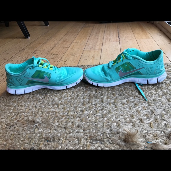 Nike Free Run 3 - Turquoise - Picture 3 of 4