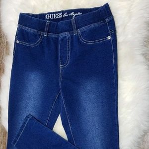 GUESS GIRLS JEGGINGS FADED RHINESTONE SZ 10