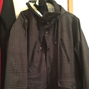 Marc Ecko cut and sew rain jacket