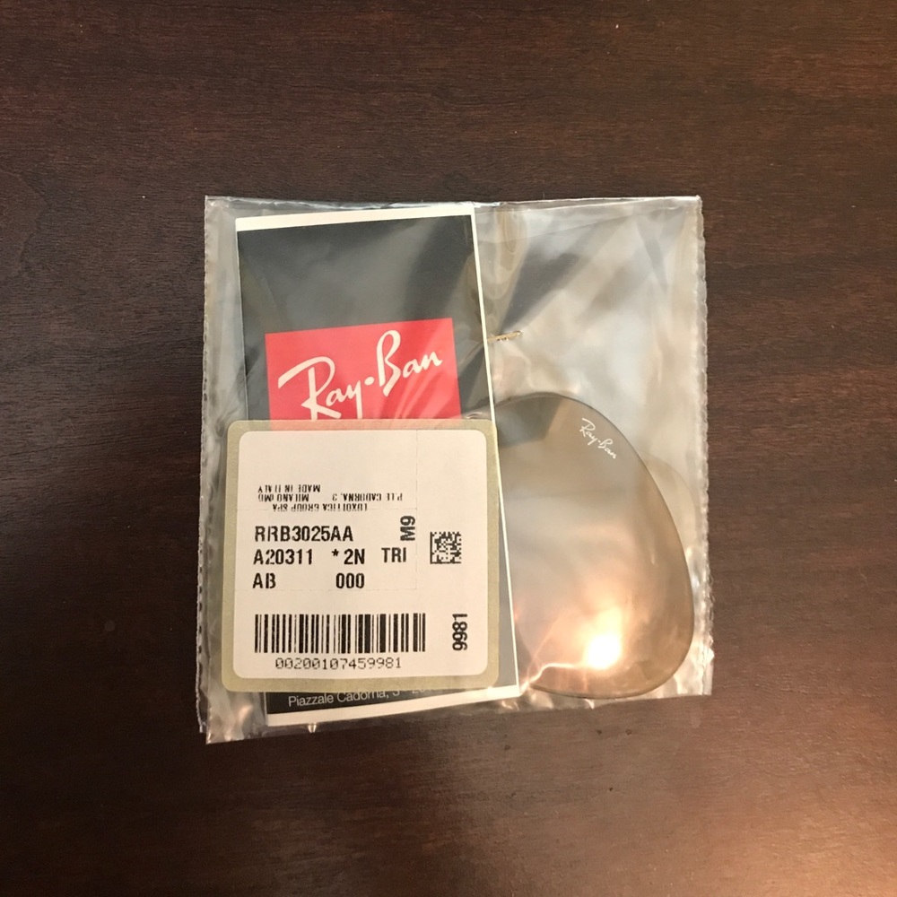 Rayban Aviator Replacement Lenses only